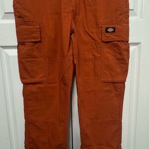Dickies Eagle Bend Cargo Utility Pants in Bombay Brown NWOT